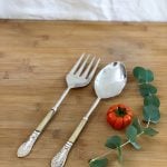 Fildişi Saplı Servis Seti