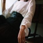 Uzun Kollu İpek Bluz