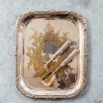 Gümüş Kaplama Tepsi