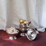 Gümüş Kaplama Ayaklı Kup Takımı